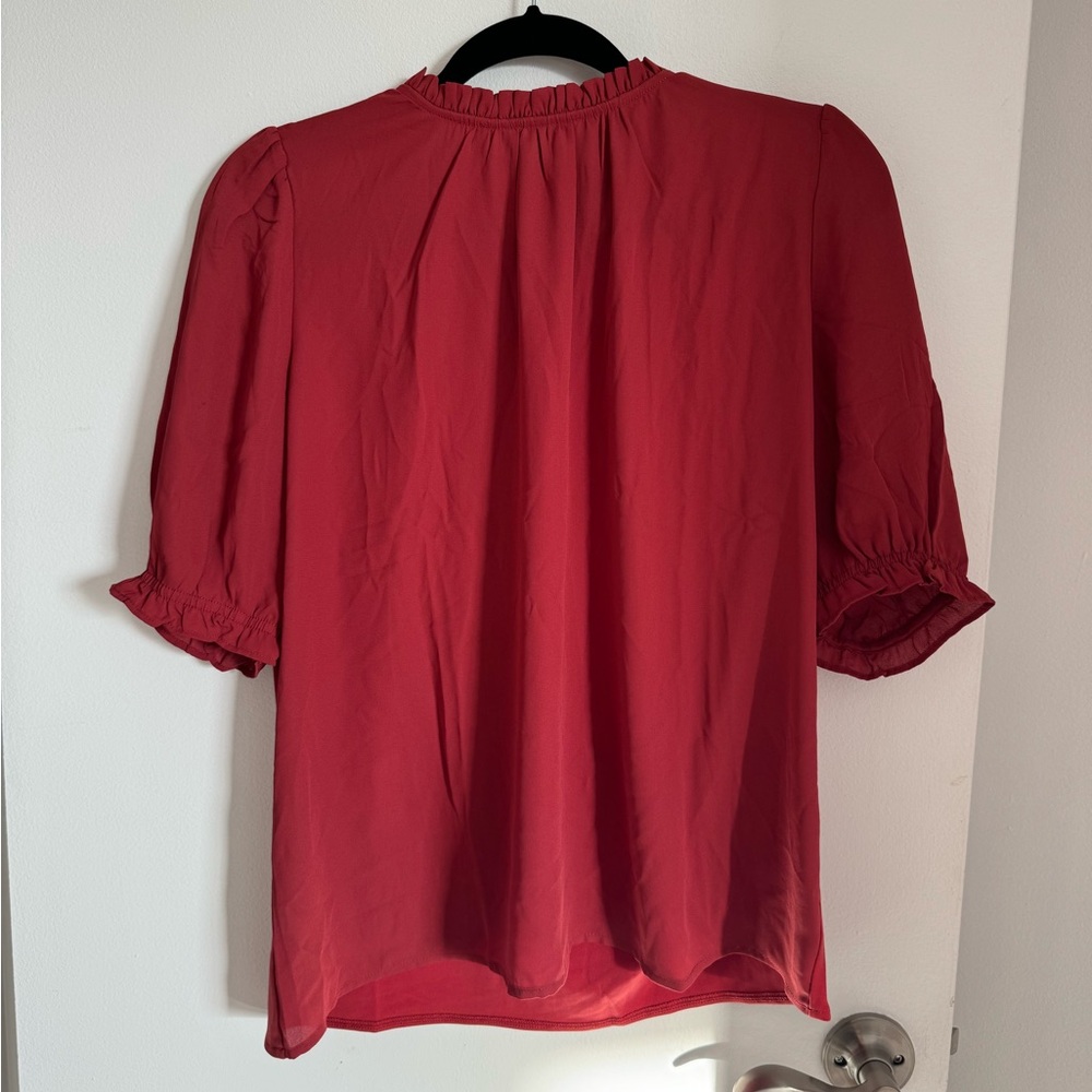 NWT Ann Taylor Red Women's Top - Small
